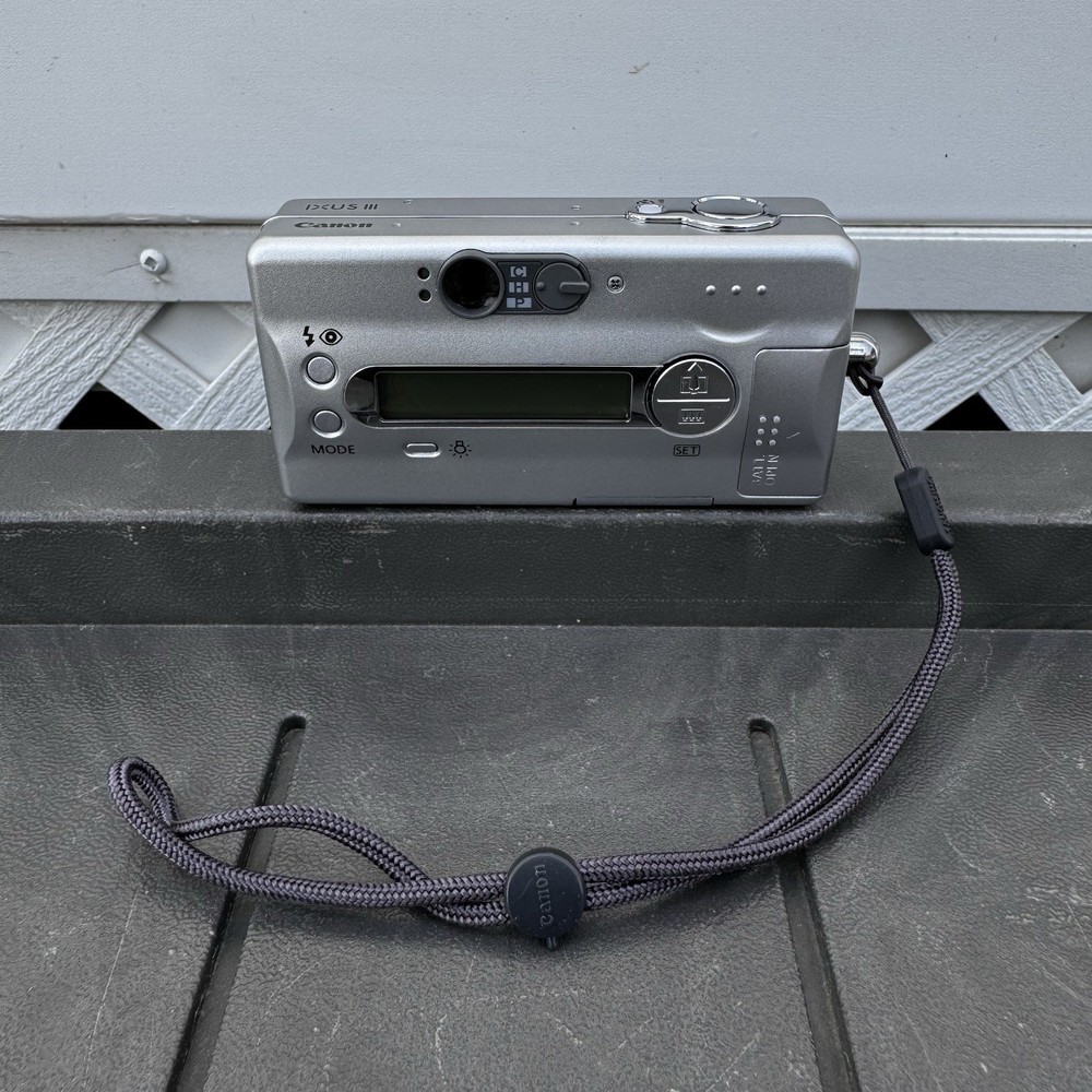 Cannon Ixus III Film Camera UNTESTED Read Description Below