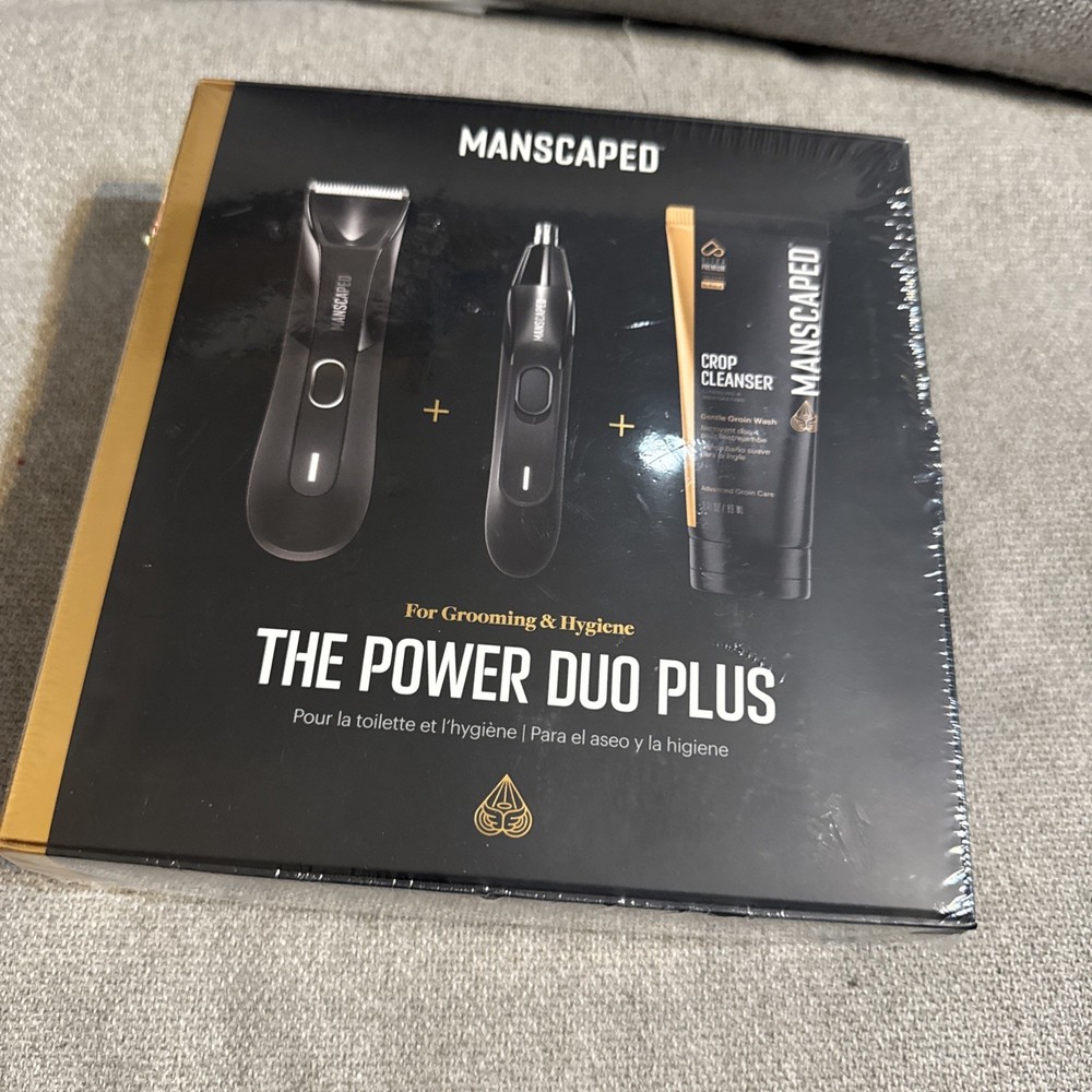 MANSCAPED The Power Duo Plus 3 PIECE Set NIB