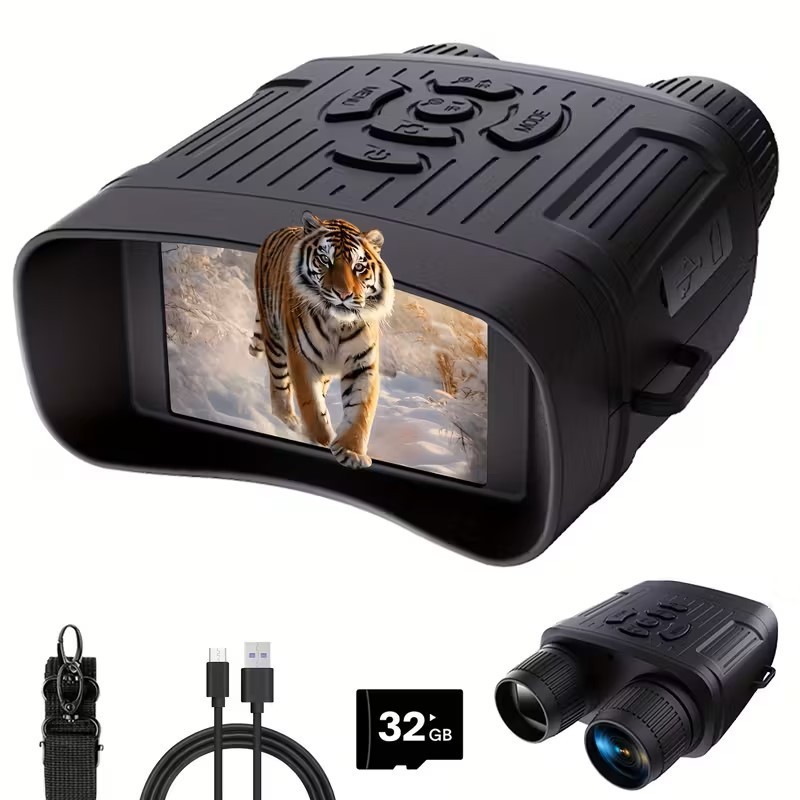 Night Vision Monocular - 4K Night Vision Monocular (Binoculars) with 2000mAh Rec