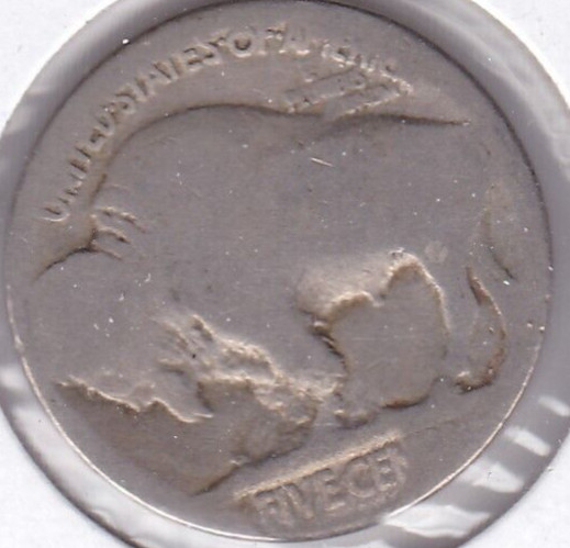 1923 Buffalo Nickel Acid Dated L17