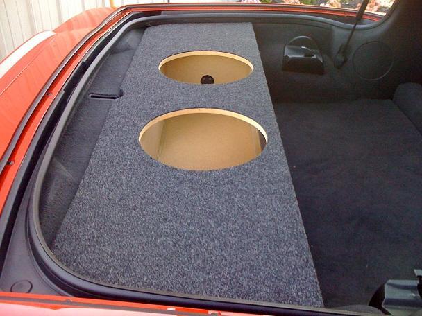 for 2005-2013 Chevy Corvette C6 - Custom Sub Box Subwoofer Speaker Enclosure