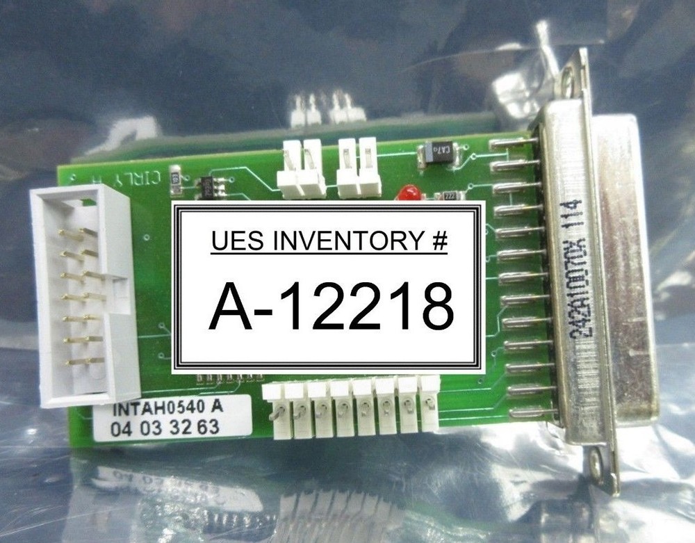 RECIF Technologies INTAH0540A Interface Board PCB Nikon NSR System Used Working