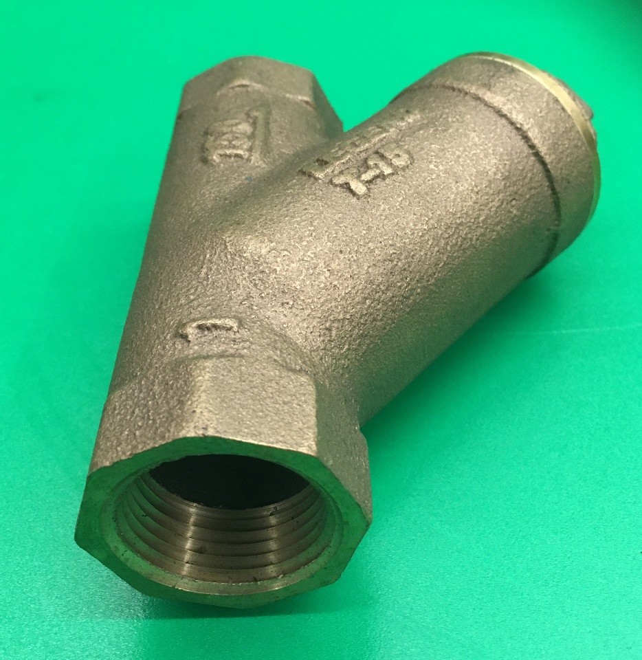 LEGEND 1" NPT T-15 BRASS CHECK VALVE/ STRAINER NNB