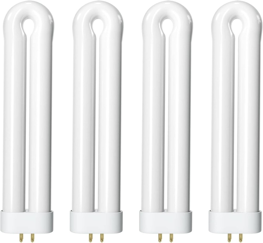 4-Pack Bug Zapper Replacement Light Bulb - 15W Shatter Resistant, Daylight White