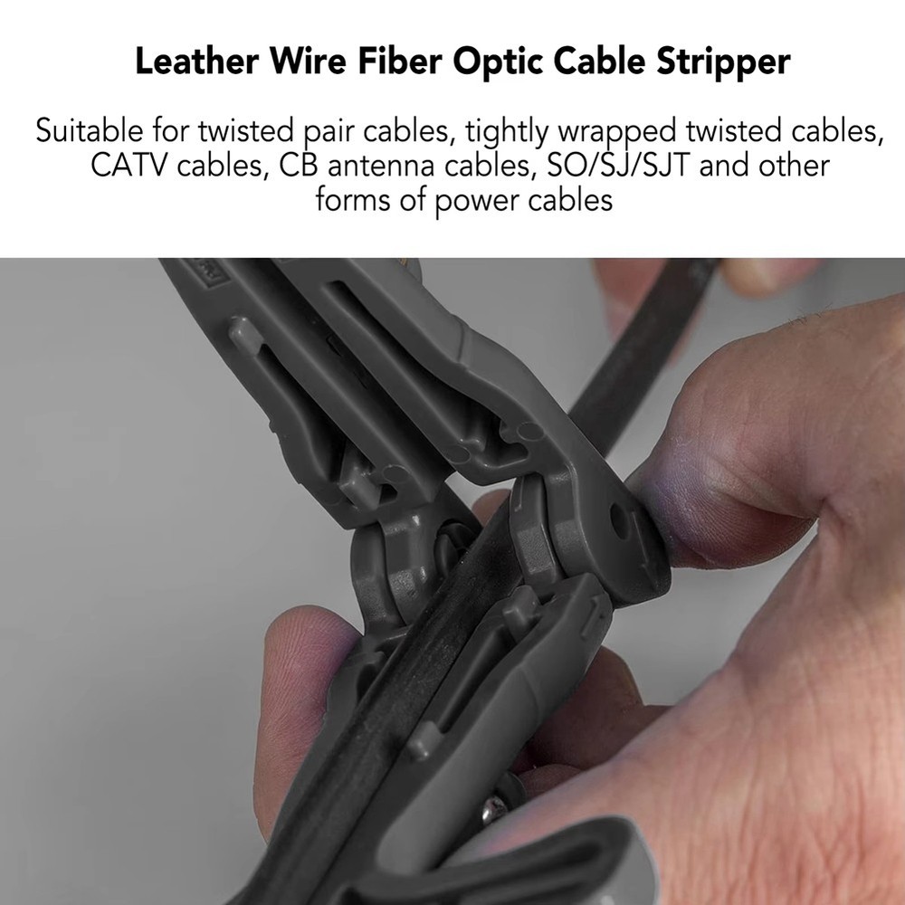 Fiber Optic Cable Stripper Practical Multi Functional Adjustable Blade4867