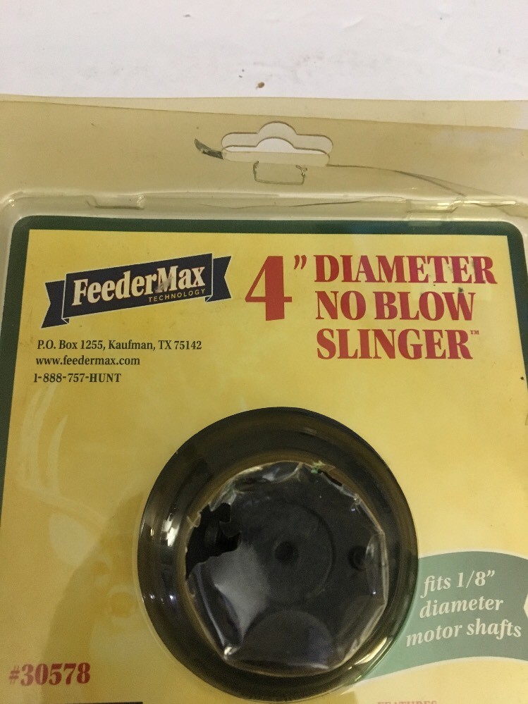 FeederMax 4" Diameter No Blow Slinger