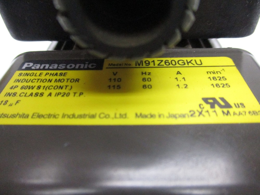 PANASONIC M91Z60GKU 115V 1.2A UNMP