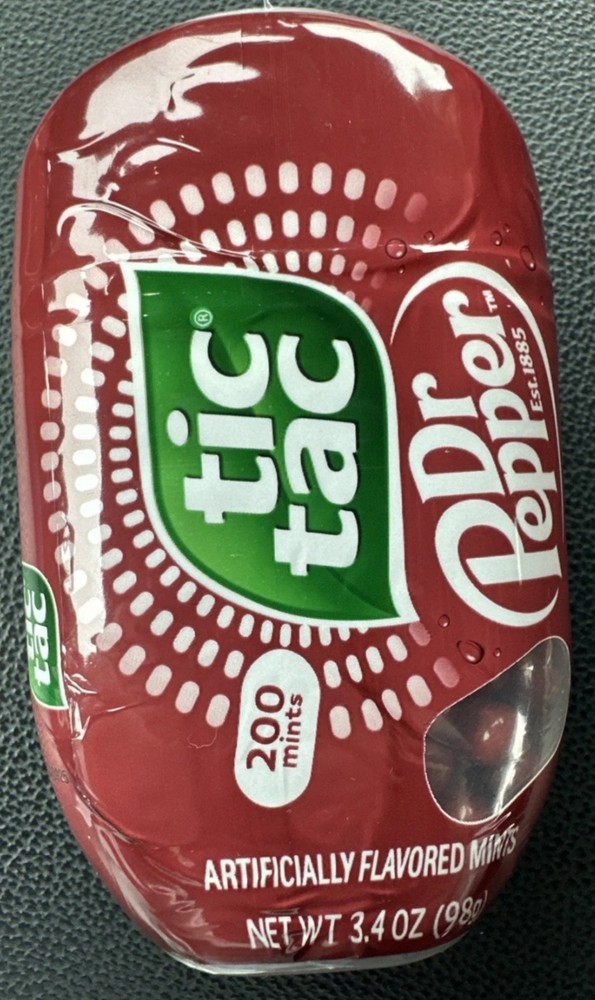 Dr. Pepper Tic Tacs Limited Edition