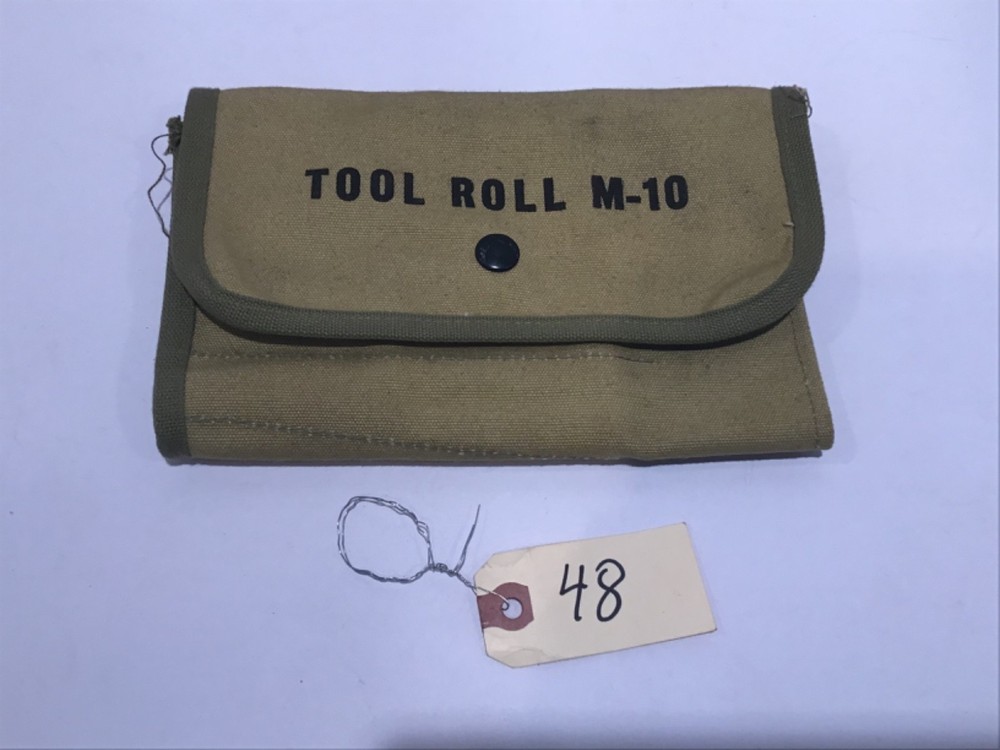 NOS M10 Canvas Tool Roll - MRT #48