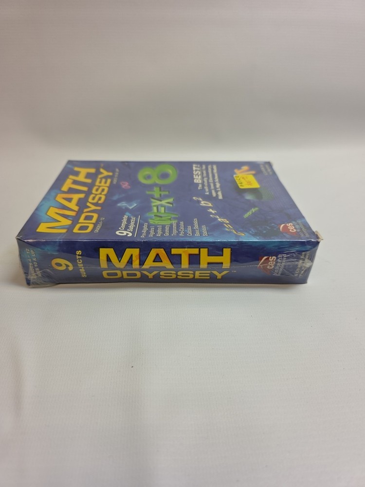 Math Odyssey - 6 Disc Set - PC/CD-ROM Calculus Geometry Algebra Trigonometry