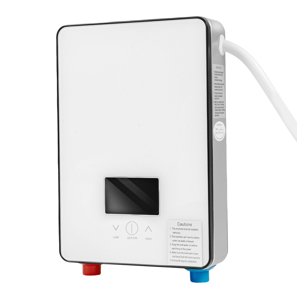 4500W 110V Whole House Electric Tankless Instant Water Heater with Shower Head