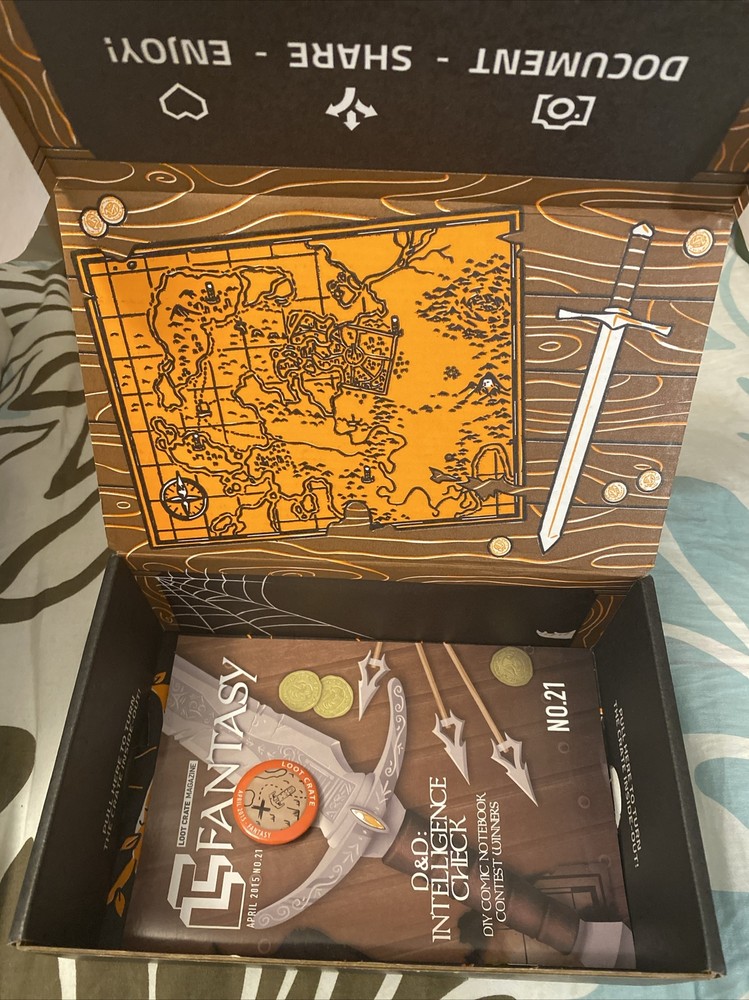 loot crate 2015 Fantasy Crate