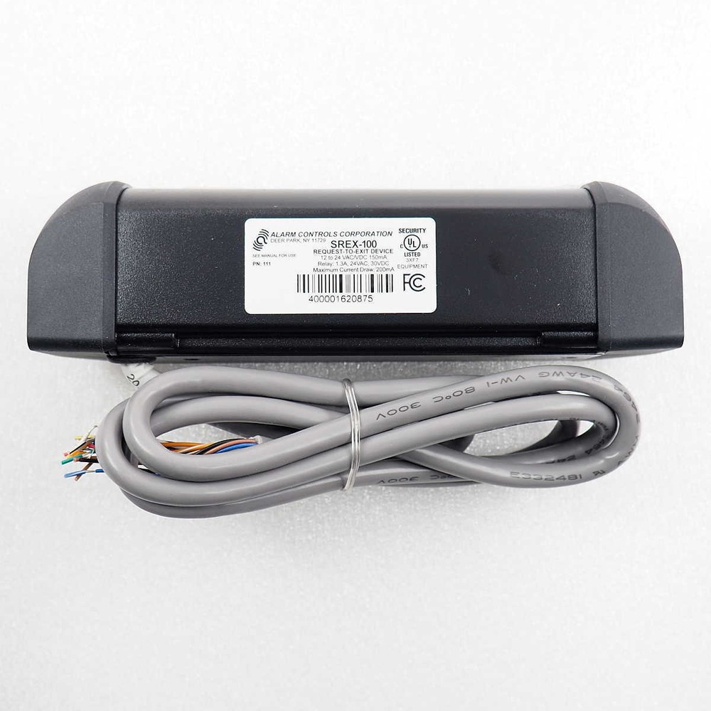 NEW Alarm Controls Corporation SREX-100 Request to Exit Motion Sensor