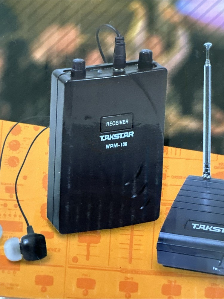 TAKSTAR WPM 100 UHF With System Channel Receiver