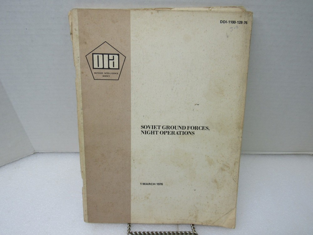 Defense Intelligence Report Of Soviet Ground Forces Night Operations 1976