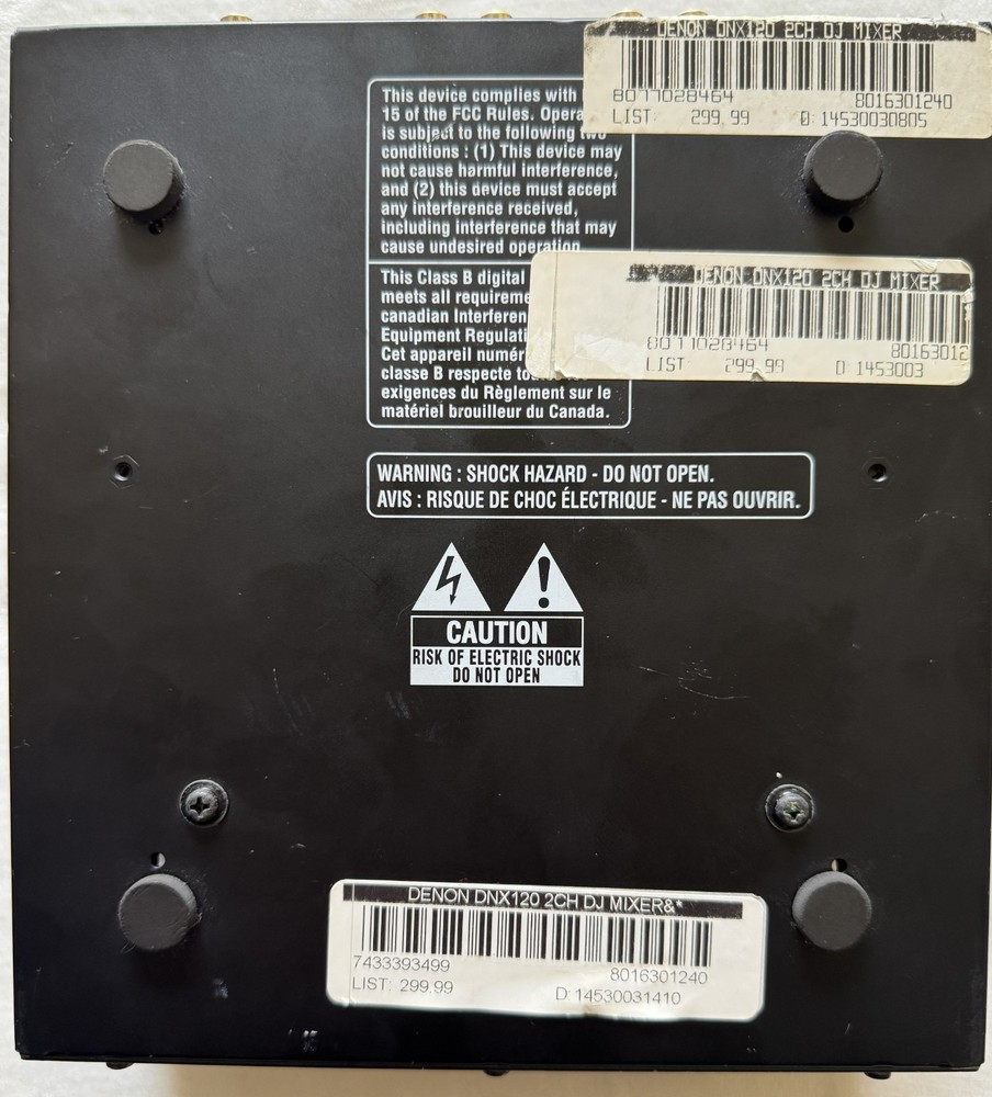 Denon DN-X120 - 2 Channel DJ Mixer