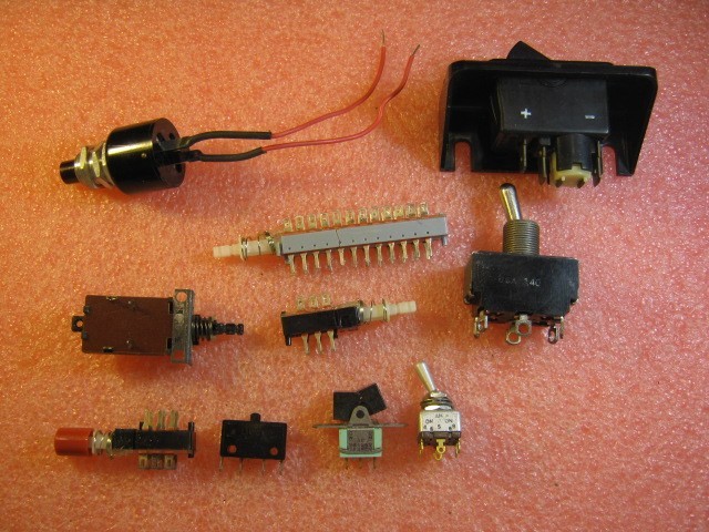 Various Switches for Avionics