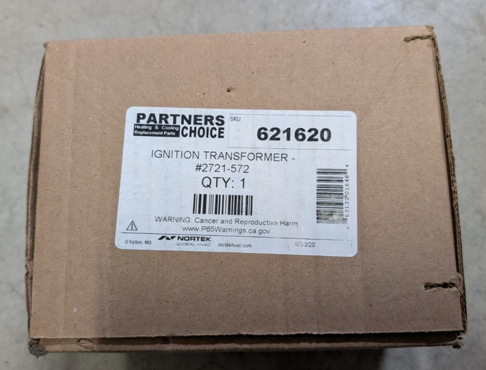 Nordyne 621620 TRANS. SHORT PLATE