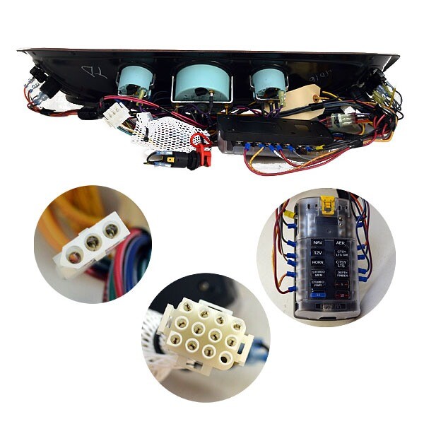 Sun Tracker Pontoon Boat Dash Panel 166419 | Gauge Switch