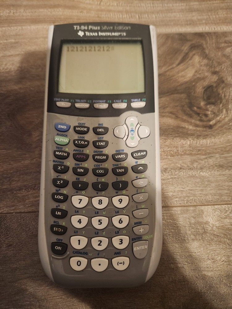Texas Instruments TI-84 Plus C Silver Edition Graphing Calculator