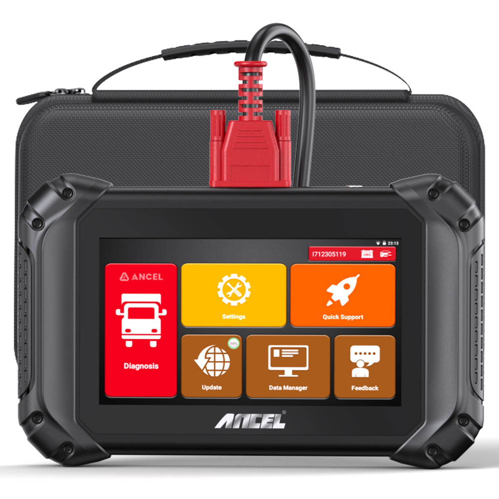 ANCEL V5 HD Heavy Duty Truck Diagnostic Tools Full System ECU Coding Diagnosis