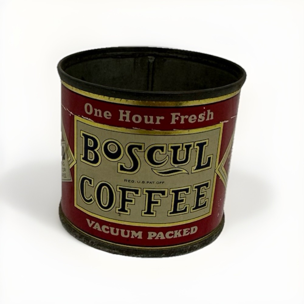 Boscul Vintage Coffee Tin Can
