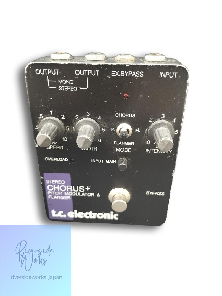 TC ELECTRONIC CHORUS+ Effects Pedal Guitar Chorus Effect