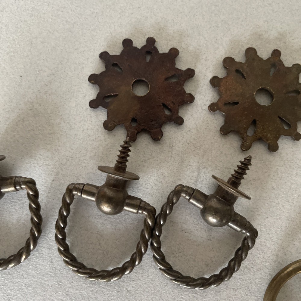 Vintage Drawer Pull 10 pieces Variety