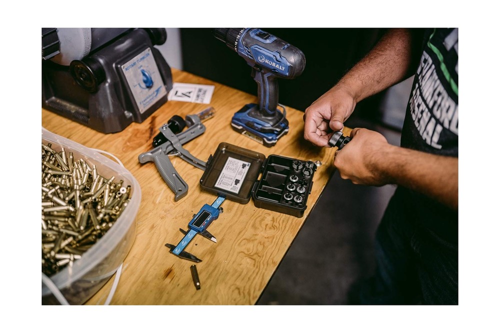 Frankford Arsenal Universal Precision Case Trimmer with HSS Construction, Dri...