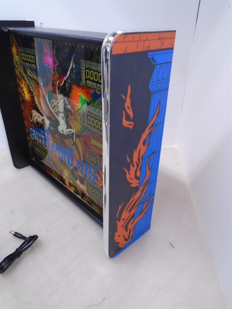 Zaccaria Earth Wind Fire Pinball Head LED Display light box