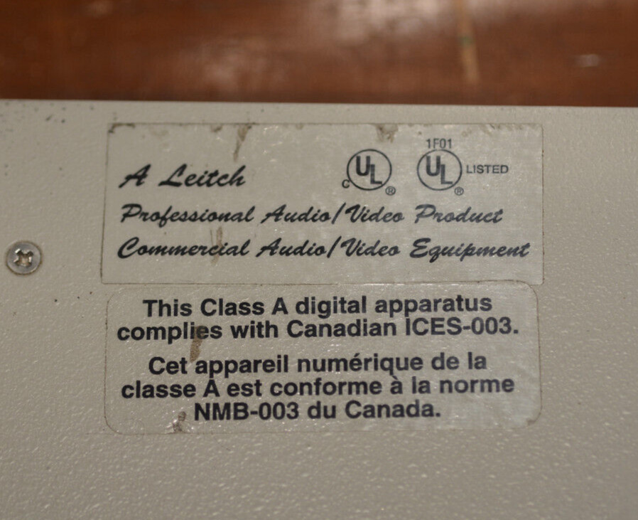 Leitch Motion Logo Generator, Working