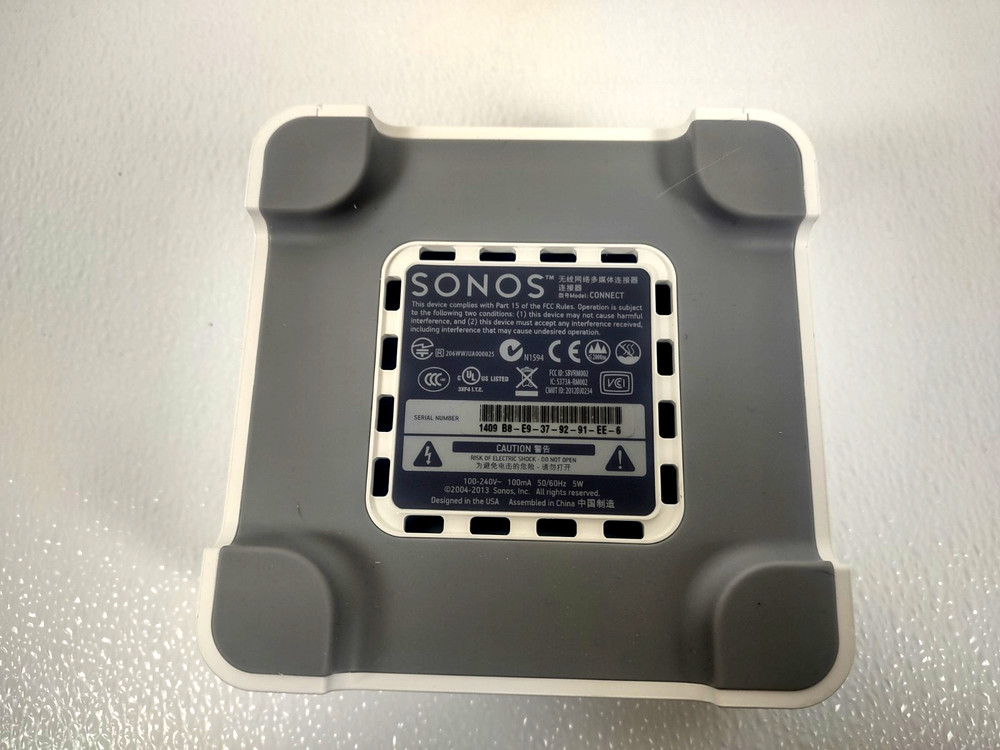 Sonos Connect Generation 1 Tested - Home Audio Receiver Excellent Condition