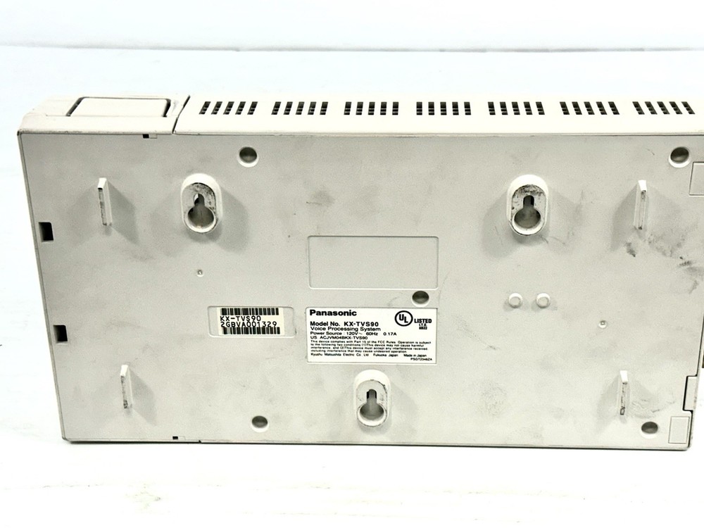 Panasonic KX-TVS90 Voice Processing System Power Cable, *UNTESTED AS IS*POWER ON