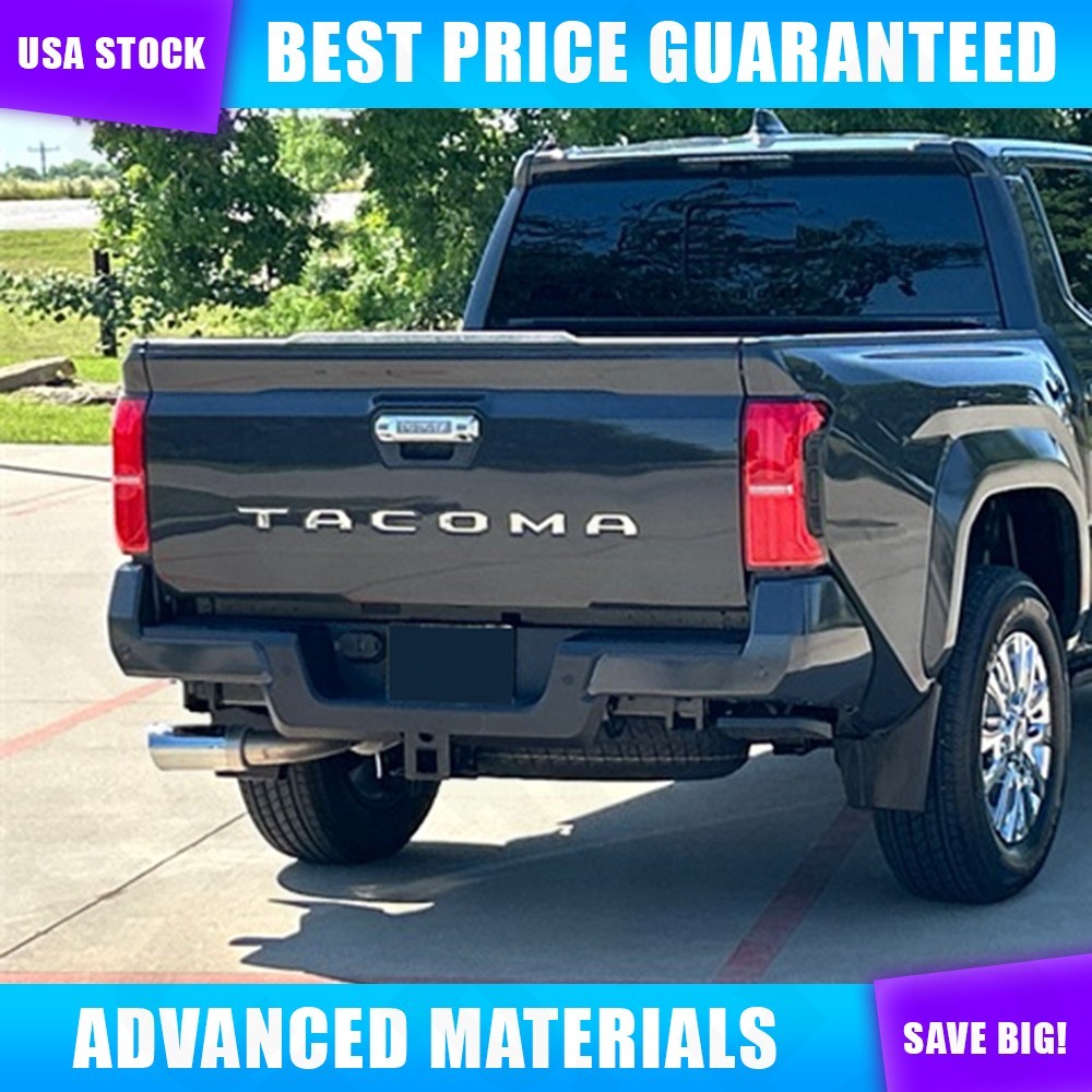 Chrome Emblem For 2024-2026 TACOMA Tailgate Insert Letter Rear Trunk Replacement