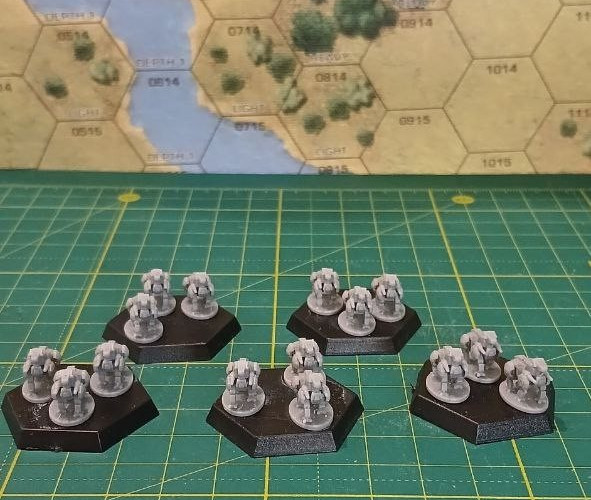 Buraq Battle Armor, battletech game miniatures