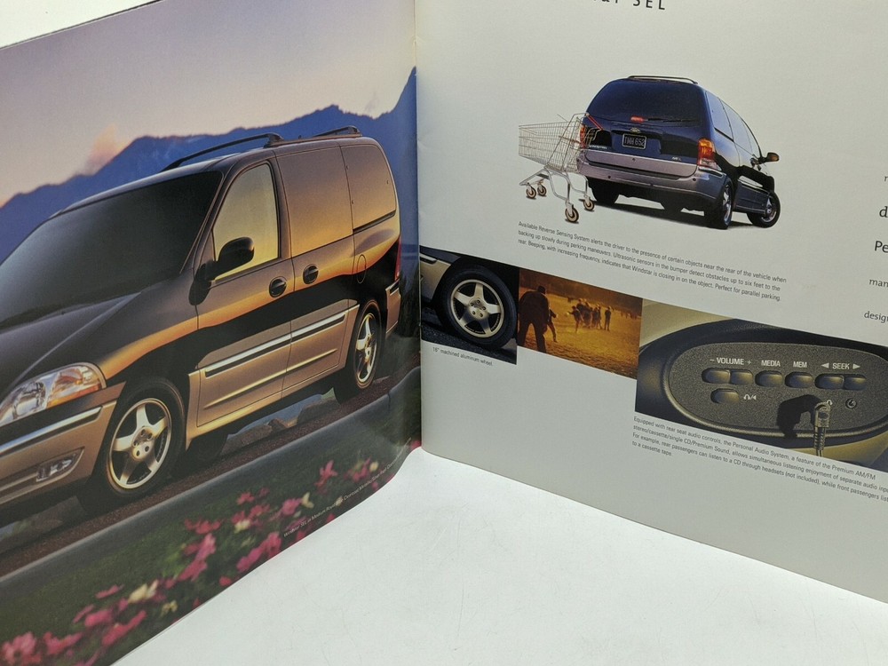 1999 FORD WINDSTAR VAN Sales Brochure Advertising
