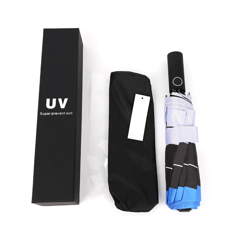 UV Protection Travel Umbrella Target Archery Windproof Sun Blocking Auto Open