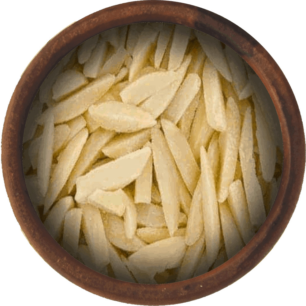 Bulk Slivered Almonds Blanched 10 lb Wholesale Box