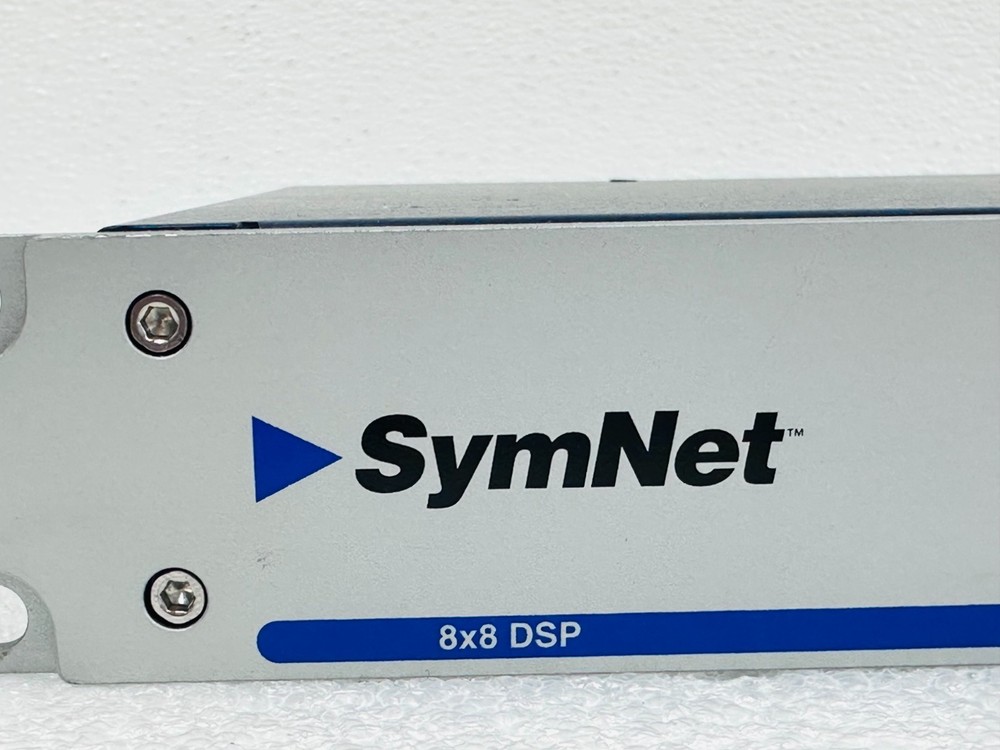 Symetrix SymNet 8X8 DSP Rack Mountable Audio Matrix Digital Signal Processor 🚚