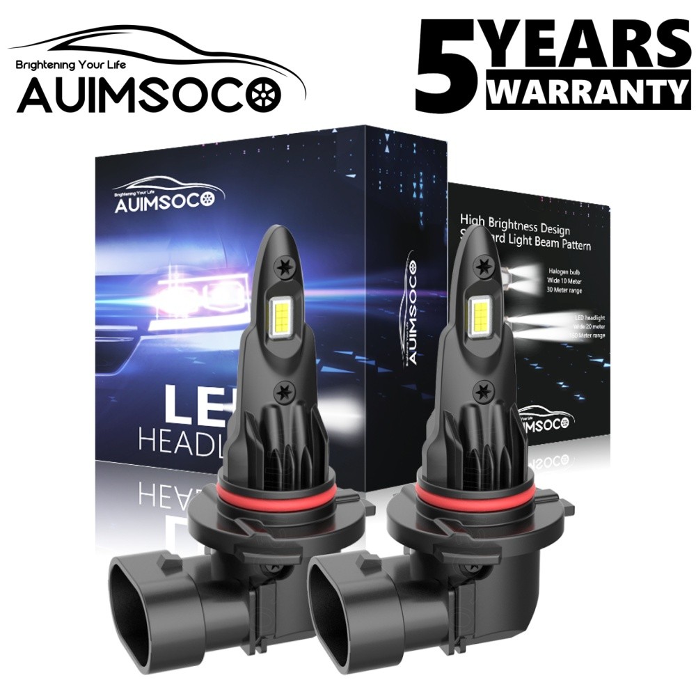 9012 LED Headlight Bulb Kit High Low Beam 6600000LM Super Bright 6500K White