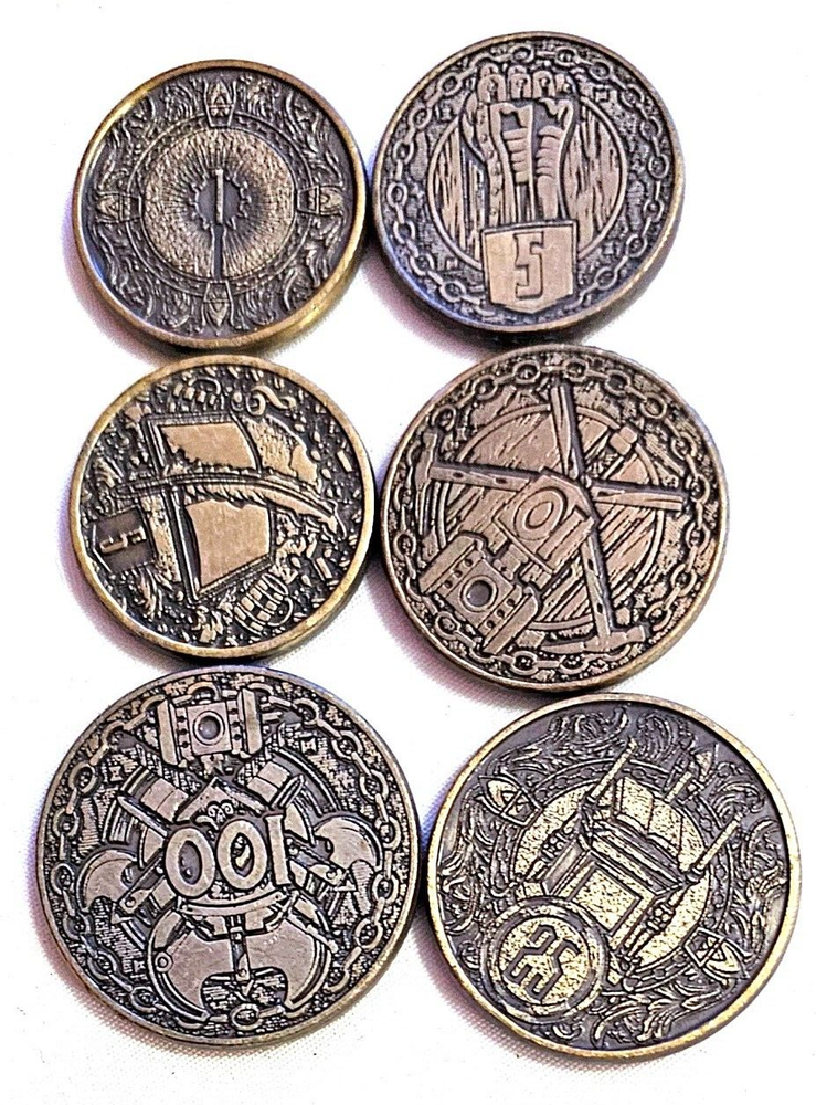 6pc Lot Game Tokens?