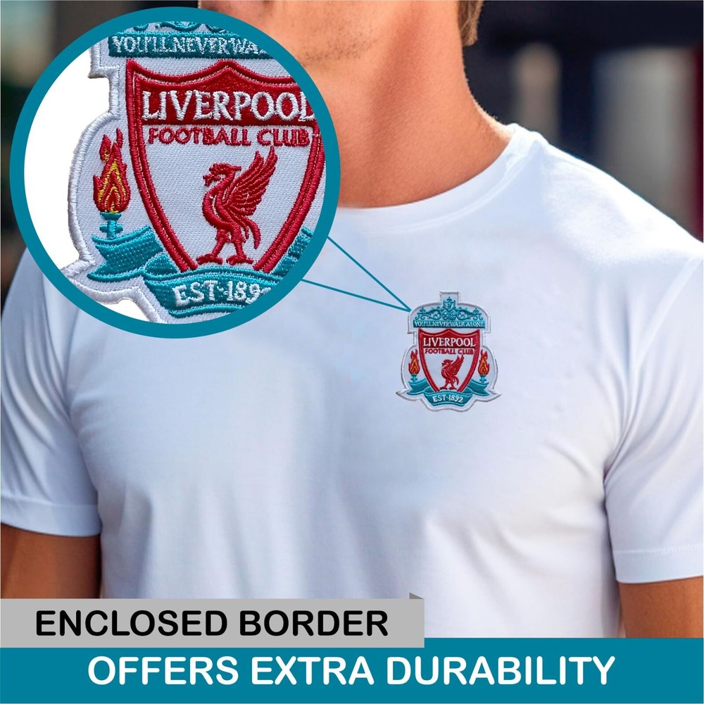 LFC Logo Iron On Patch - Sew Patch - Embroidered Patch