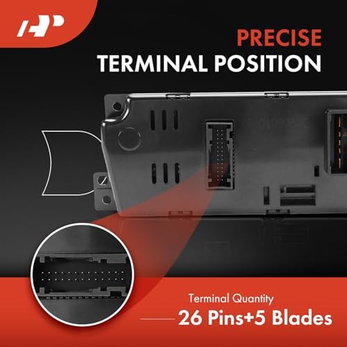 Heater Climate Control Panel Module Compatible with Dodge Ram 1500 2009-2010