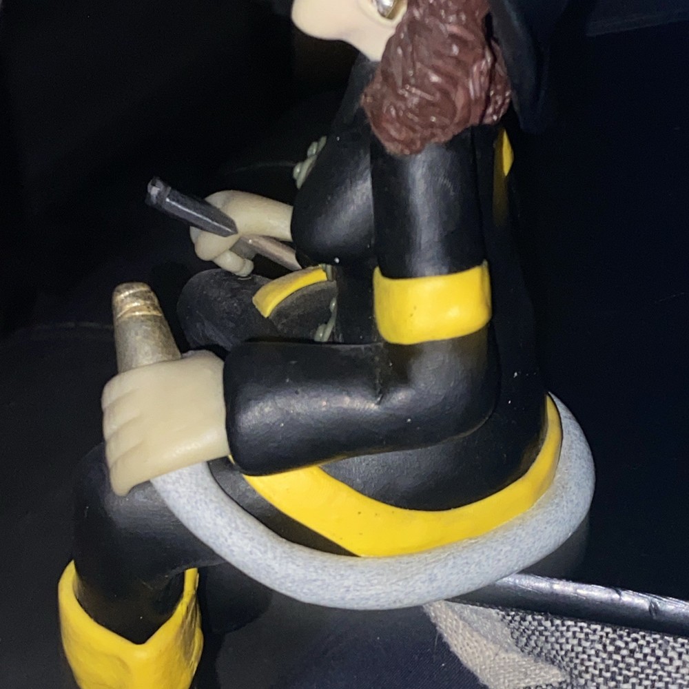 Fire Dept. Female Shelf Sitter
