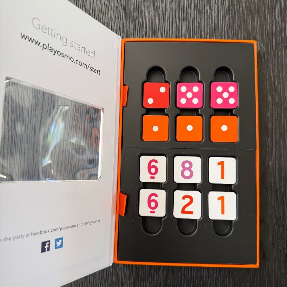 Osmo Base Words Numbers Tangram Set for iPad – Complete, Mint