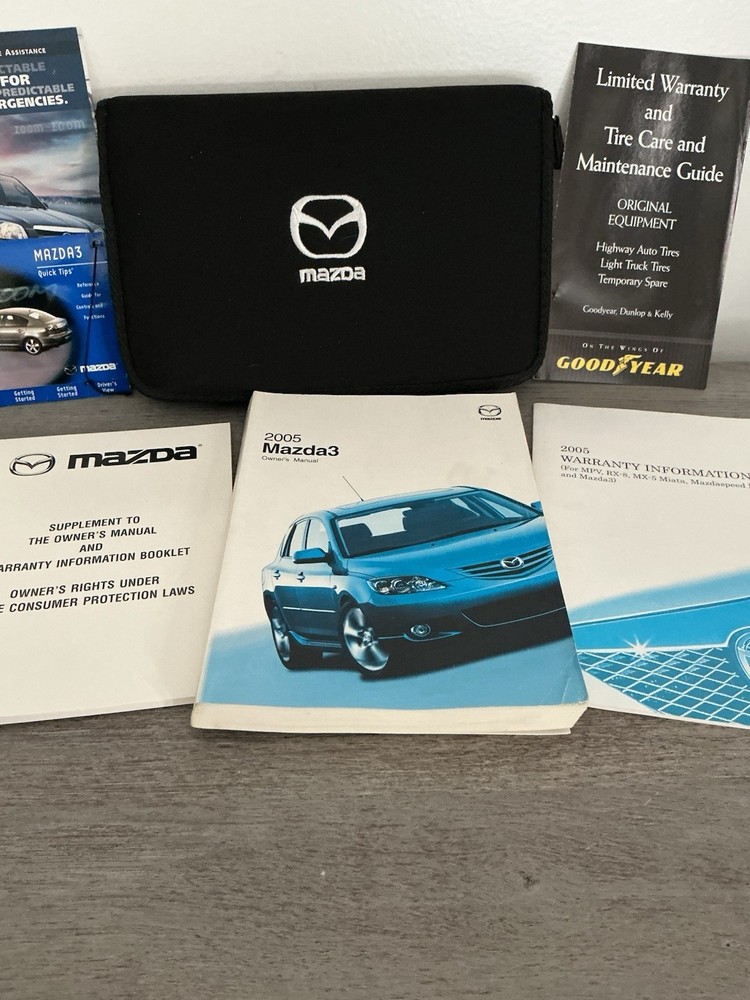 2005 Mazda 3 Used Owners Manual