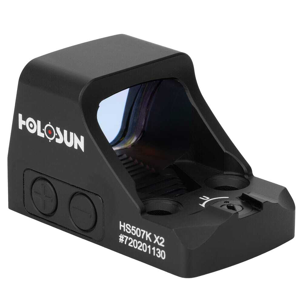 Holosun HS507K X2 Compact Multi-Reticle Circle Dot Open Red Dot Sight w/ Shake A
