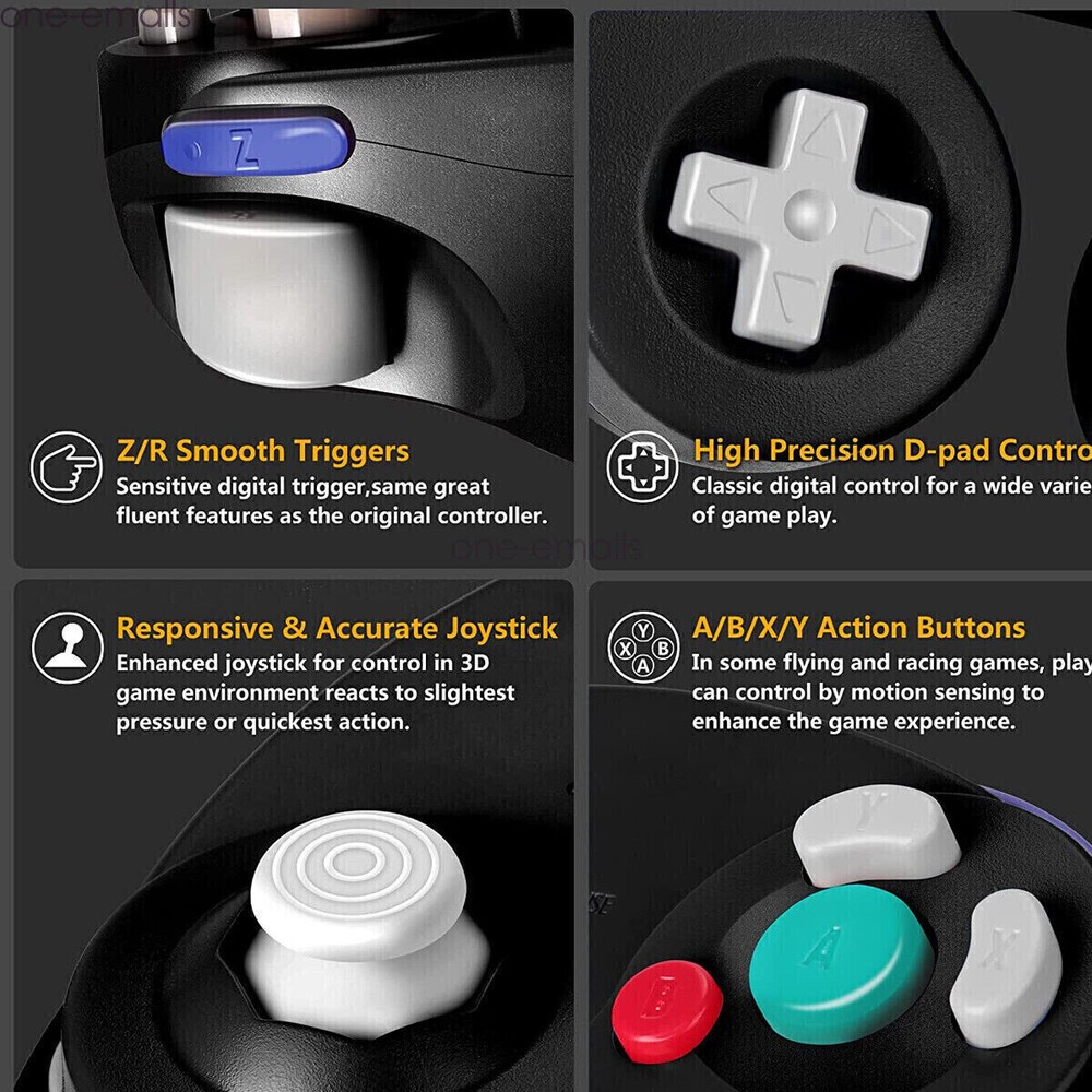 Wired Gamepad for Nintendo GameCube Console Wii U Nintendo Switch PC Controller