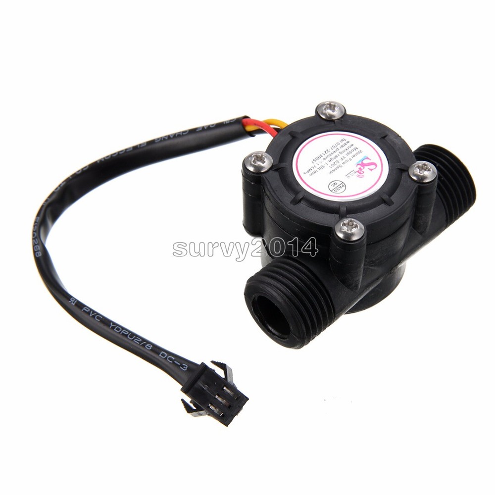 1-30L/min Water Flow sensor flowmeter Hall flow sensor Module Water Control