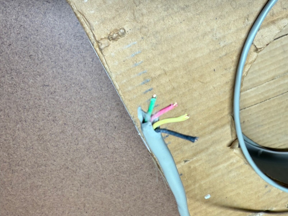 Vintage Phone Cable 2 X 22 D- STAT GRA